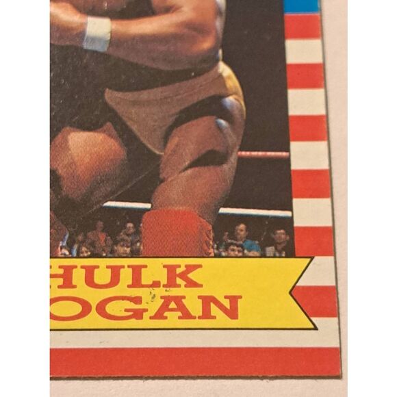 1987 Topps WWF Hulk Hogan Trading Card #3 Vintage Wrestling - Picture 2 of 3